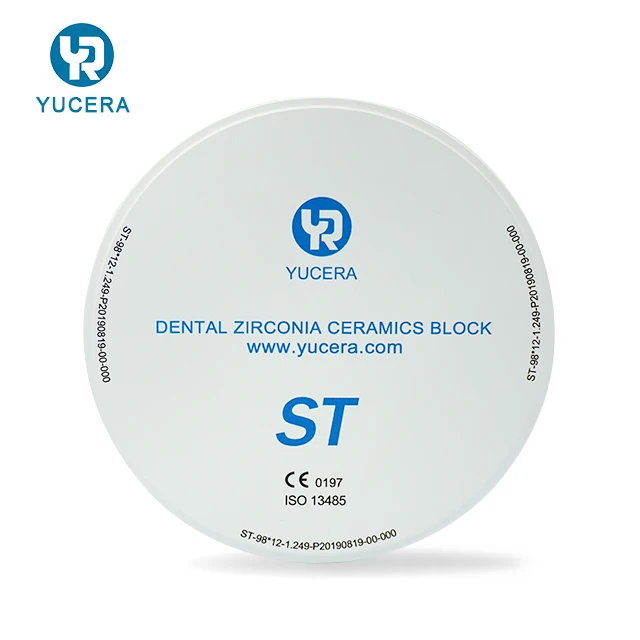 Yucera High Quality and Affordable Dental Ceramic Disc Zirconia Blocks Dentist Lab Zirconia Dental
