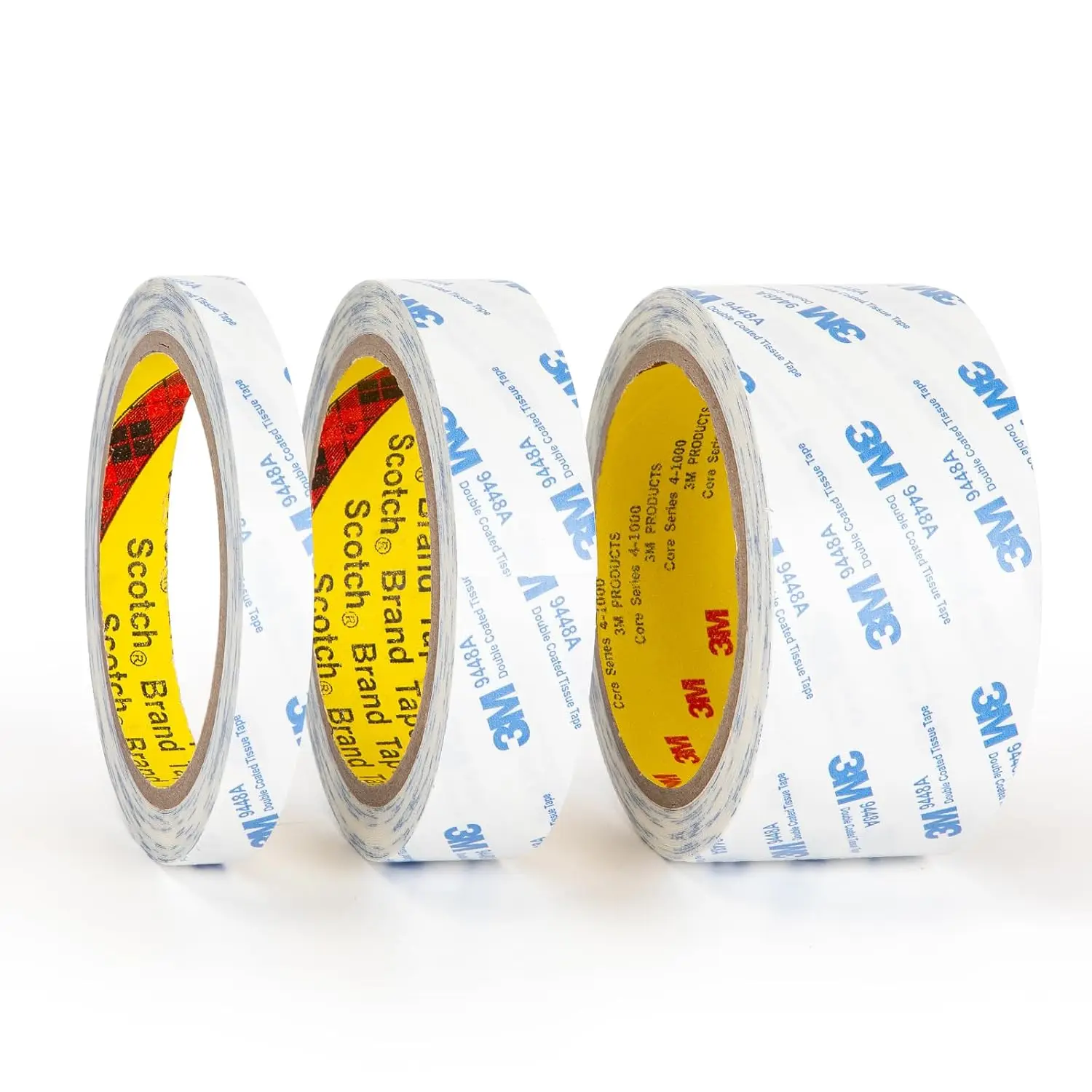 3-m 9448A Non-woven Double Coated Double Sided Tape