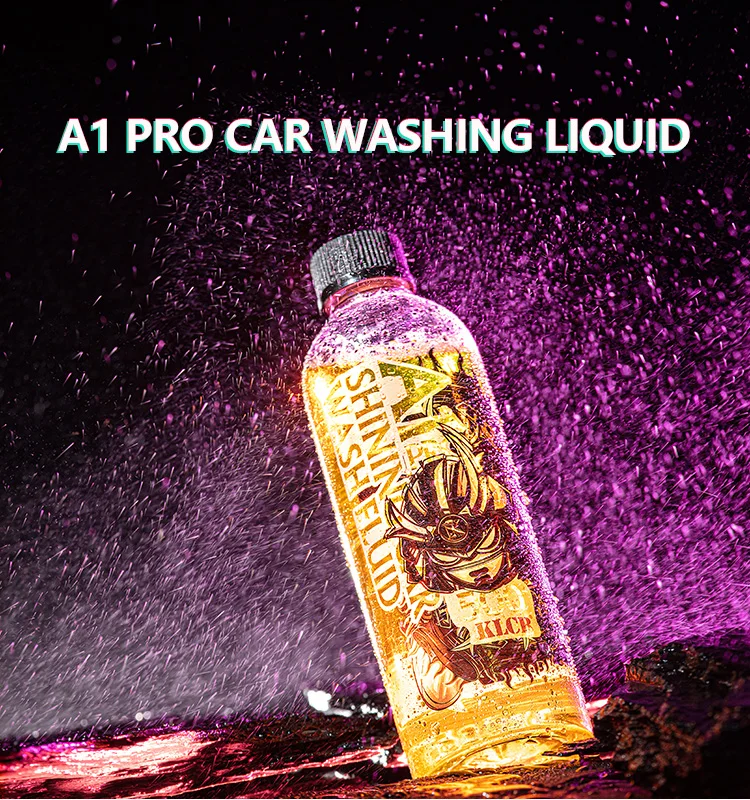 Klcb Car Wash Shampoo Foam Snow Wax For Car Care Car Cleaner 5 Bottles