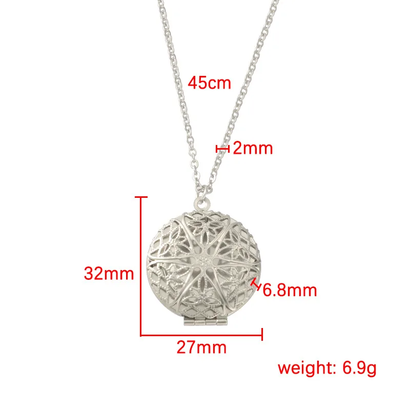 Photo Locket Pendant Necklace