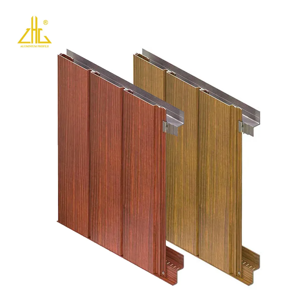 Custom Wood Grain Extruded Cladding - Durable & Stylish