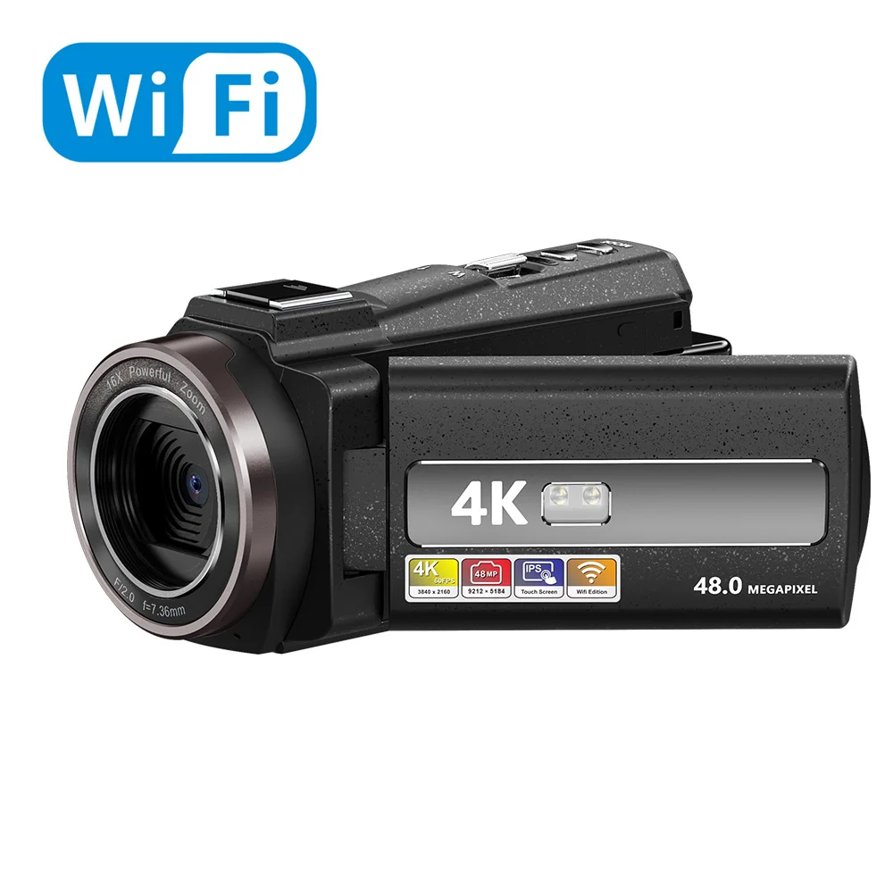 Jrki HDV-254KM Camcorder - 4K Professional Digital Video