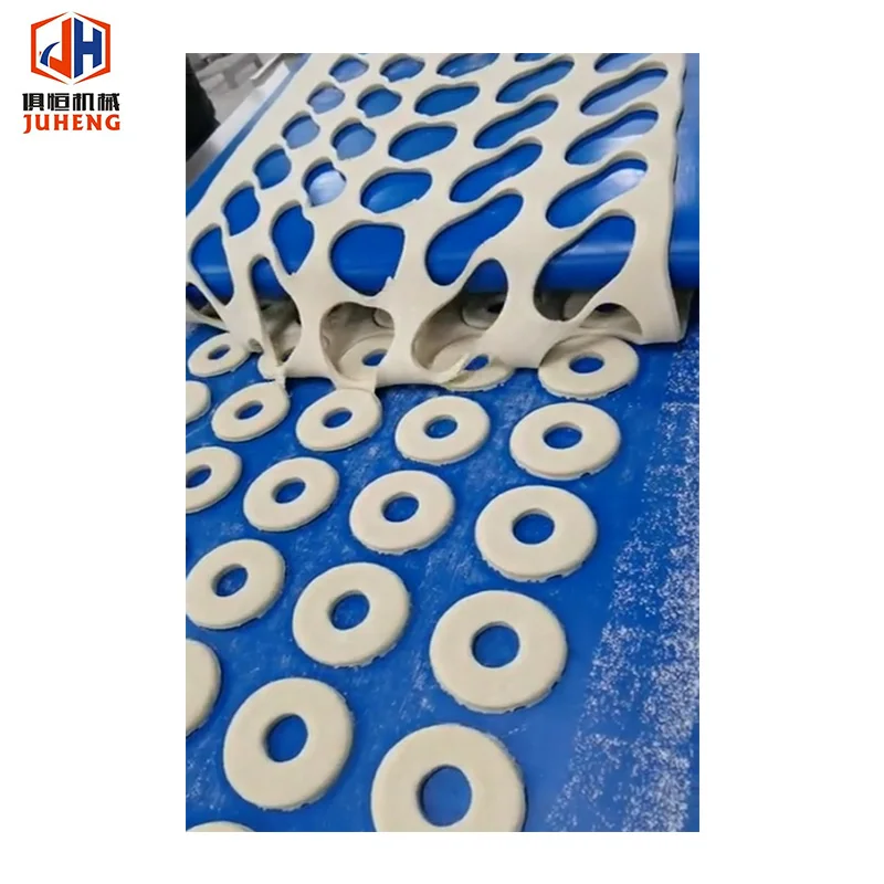 CE automatic donut production line high capacity donut processing line bakery machinery for food factory