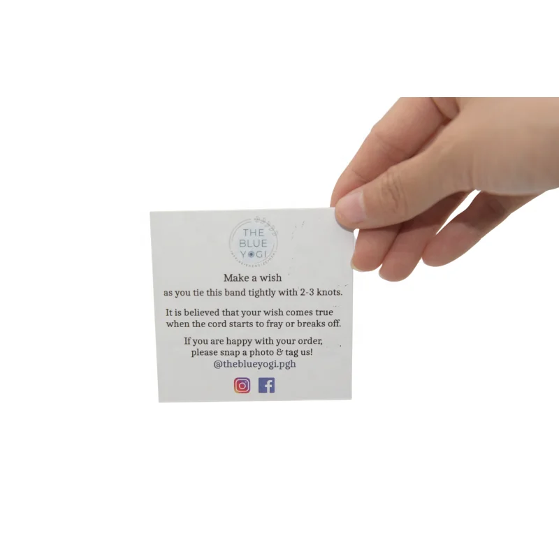 Спасибо открытки на заказ арт-экран переработанная бумага печатный картон с логотипом индивидуальный рекламный подарок