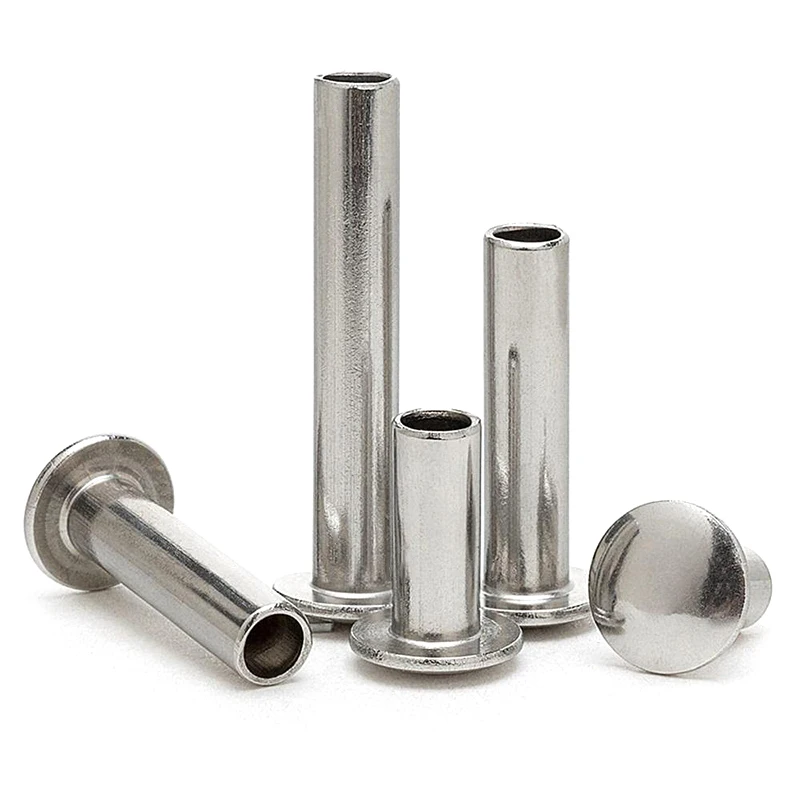 High Quality Customized 304 Stainless Steel Flat Head Semi Tubular ...