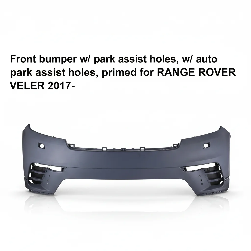 LR093587-B/137945 Primed Accessory Part Front Bumper Replacement Custom Car Bumper for LAND ROVER RANGE ROVER VELAR 2017-