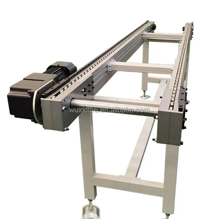 Double Speed Chain Conveyor  Accumulation  Chain Conveyor  Pallet Conveyor