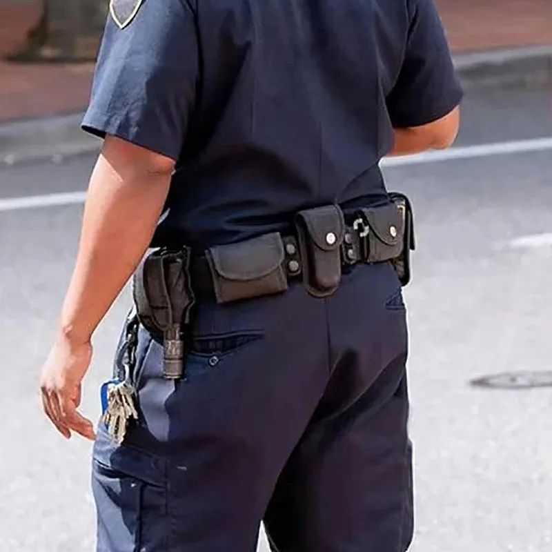 Outdoor Practical Tactical Multifunctional Security Training Belt Versatile Modular Equipment System Holster with Pouches