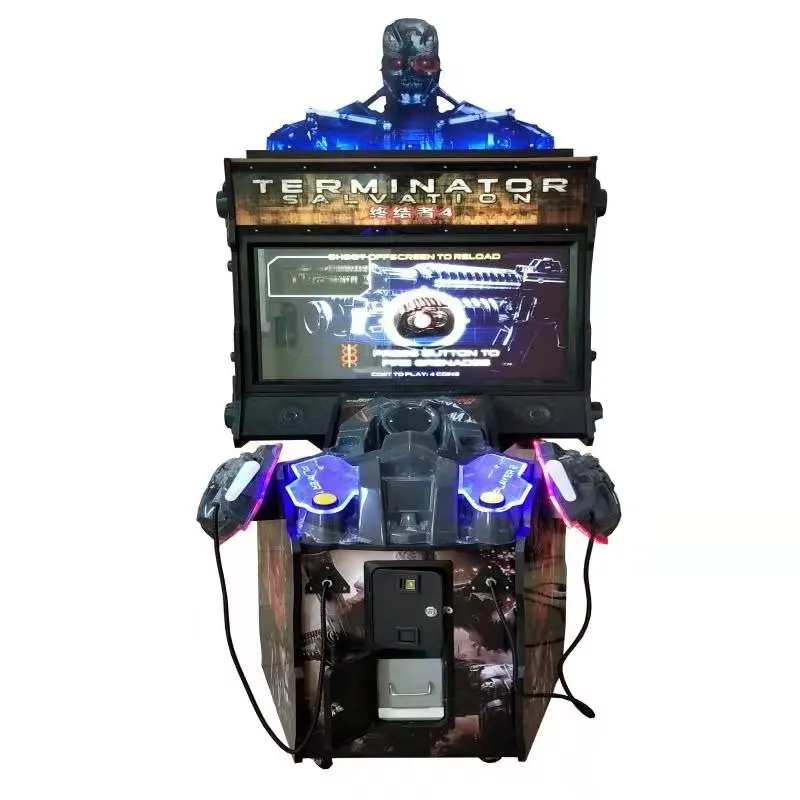 Terminator 4 Simulator - 2 Player Shooting Game Machine