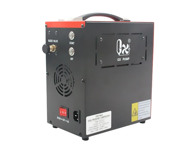 Gx-e-cs3-i 4500 Psi Electric 3 Stage Air Compressor Charger Pcp For ...