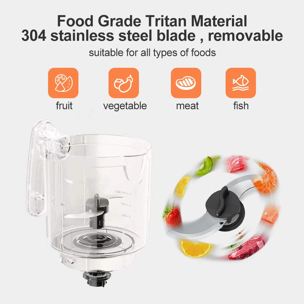 600ml Capacity Electric Touch Panel Baby Food Processor / Steamer /food Cooker/Baby Food Maker