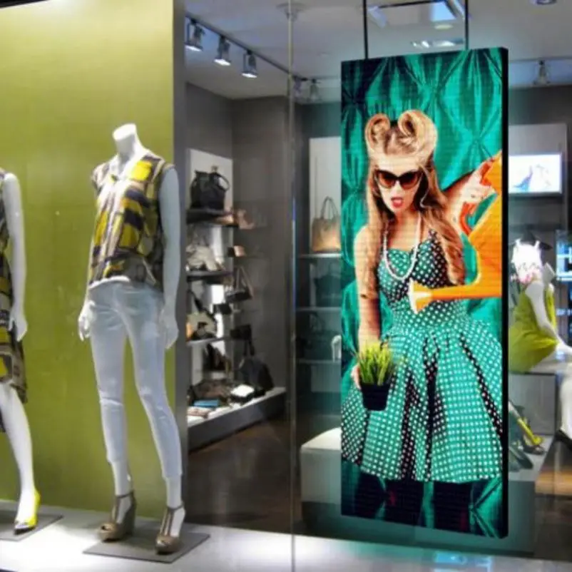 P2 High-Resolution Portable Indoor LED Display WIFI & USB Controlled Standing Poster Screen Panel