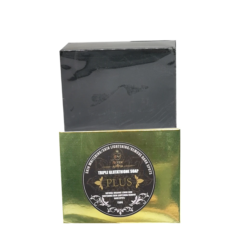 premium glutathione soap skin magical OEM Magical Natural Black Soap Body Rejuvenate Skin Whitening Even Tone  Dark Spot Remover Vitamin Glutathione Soap Private Label