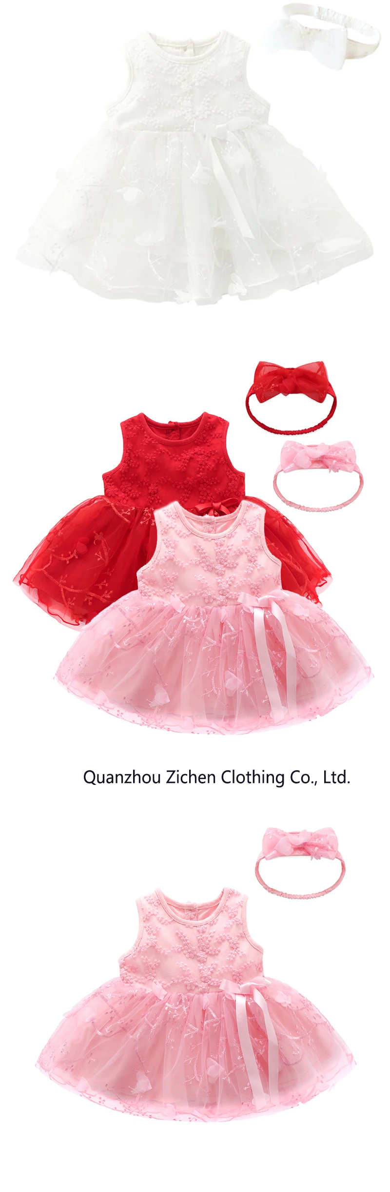 Newborn Baby Girl Dress&clothes Baptism Dress White Christening Dress