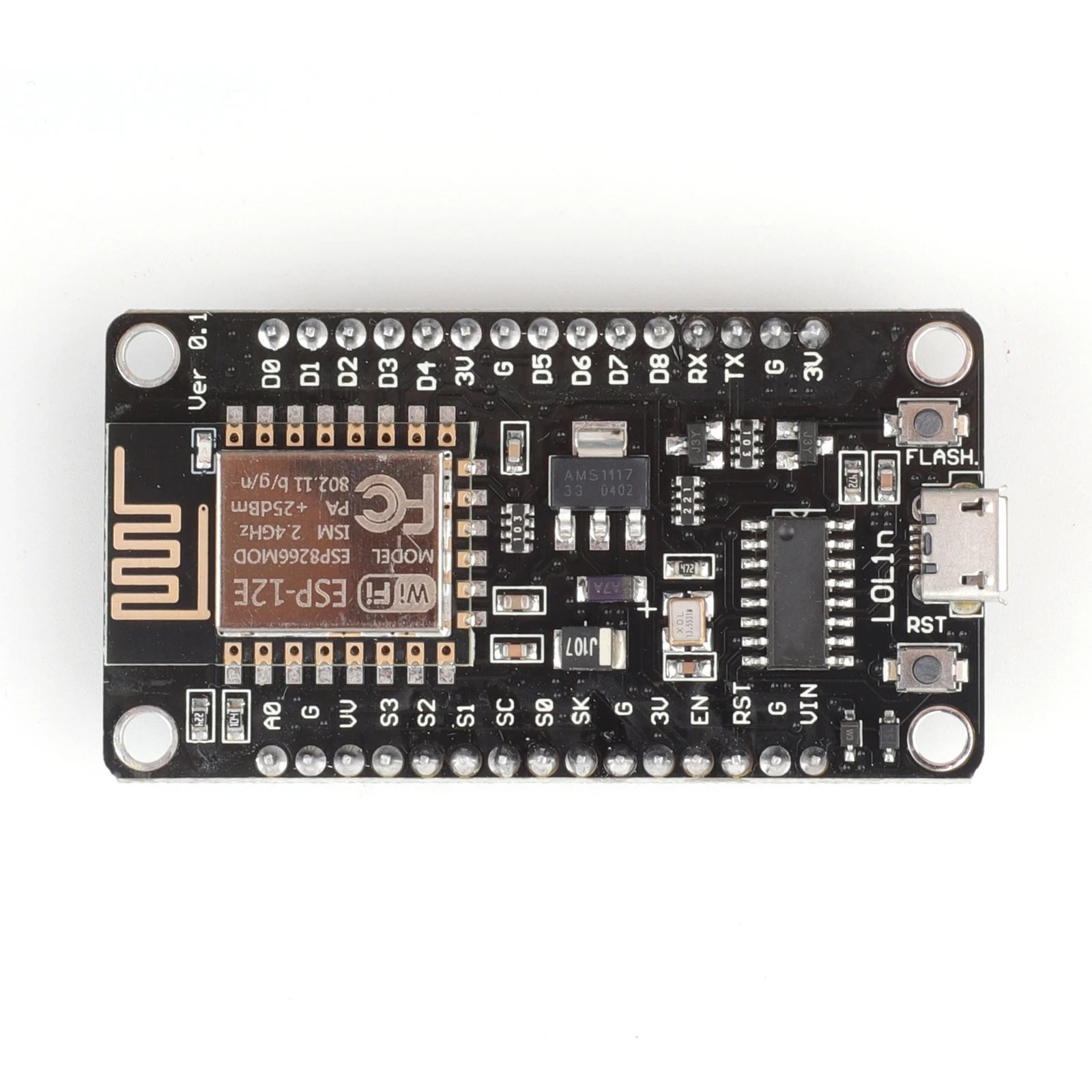 NodeMcu Lua V3 Esp8266 Based Wireless Internet Development Board with ...