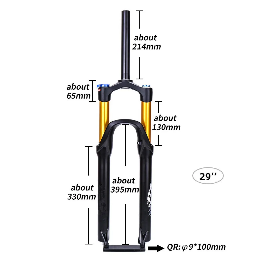 High Quality Mountain Bike Front Fork Aluminum Alloy Magnesium Alloy