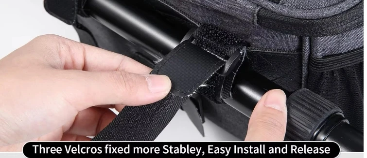 Waterproof Bicycle Handlebar Bag Large Capacity Storage Pouch_voghion.com