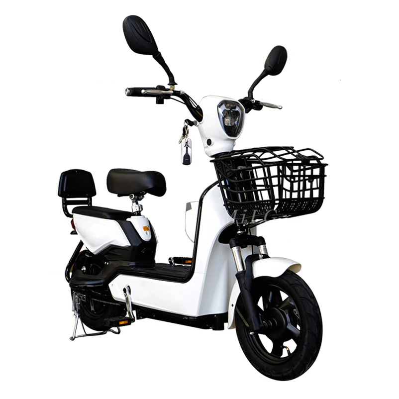 350W Central Motor Electric Motorcycle with Integrated Battery and Digital Features for Seniors