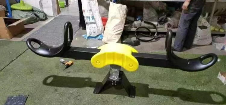 Factory Direct Seesaw for Kids Fashion Design Rabbit Seesaw Plastic Seat Seesaw Outdoor Playground