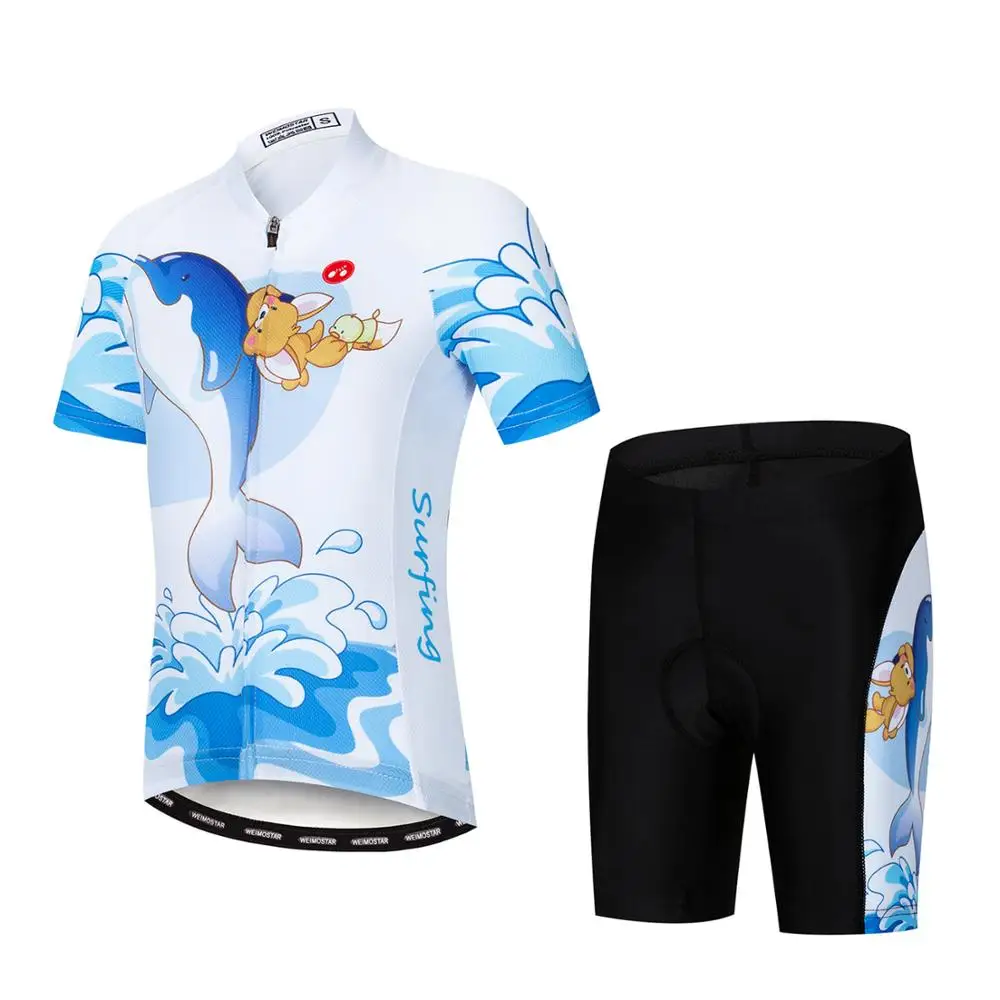 High Quality Kids Cycling Clothing Summer Kids Jersey Biking Short