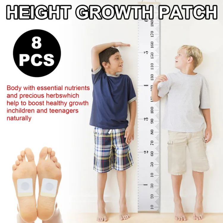 New Height Increase Foot Patch Conditioning Body Grow Taller Plaster Promote Bone Growth Feet Sticker Promote Care Foot Patch
