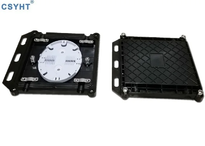 12/24 core 2 in 2 out IP68 ABS/PP material inline type mini fiber joint closure splice box fiber box ftth
