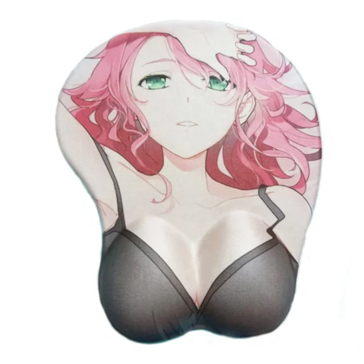 OEM ODM Manufacturer Sublimation Printing Mousepad Custom Design Keyboard Gaming Silicon Gel Sexy Ass Mouse Pad Butt