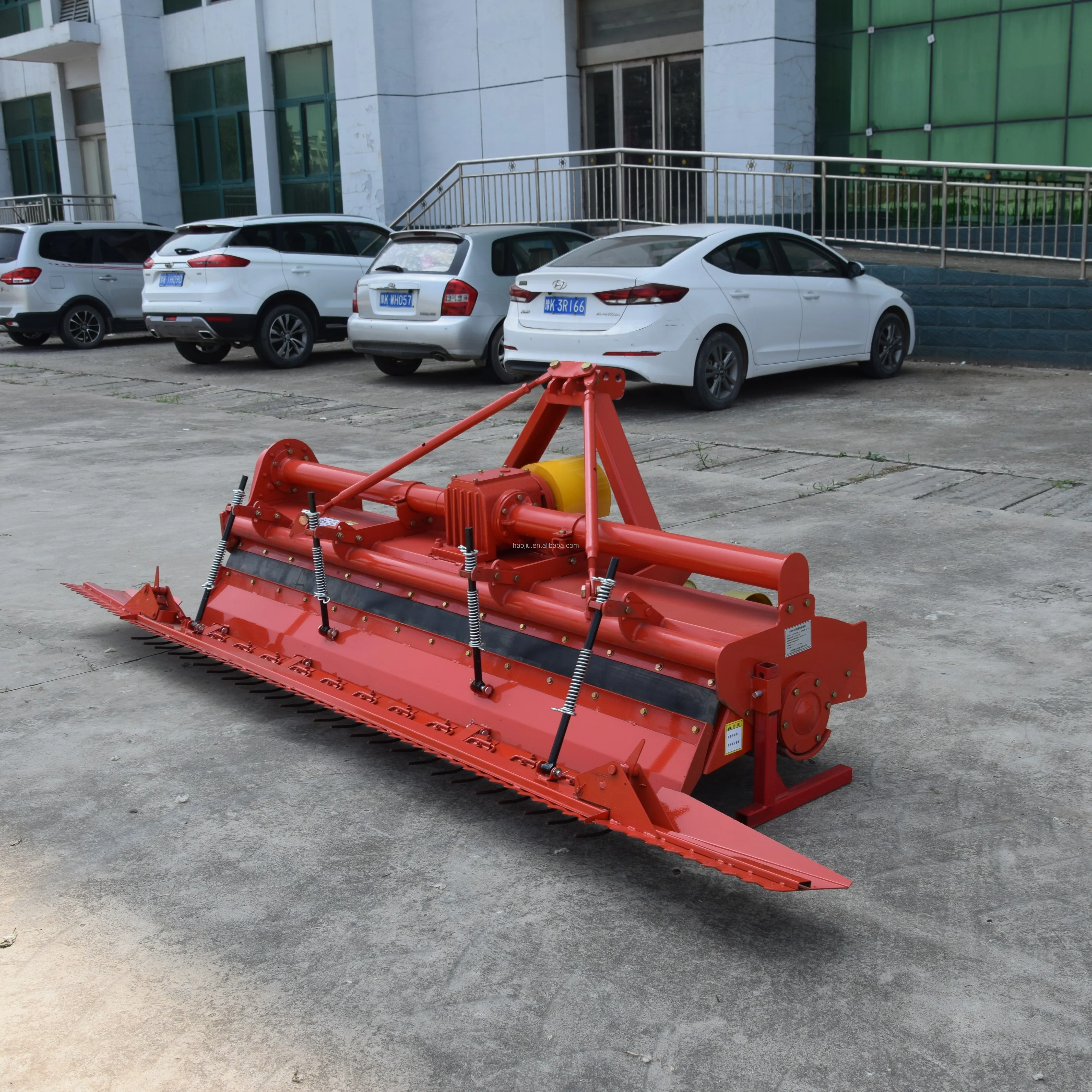 Farm Tractor Implement 50-60HP Paddy Field Stubble Cultivator With Stubble Burial Slurry Stirring Leveling Machinery