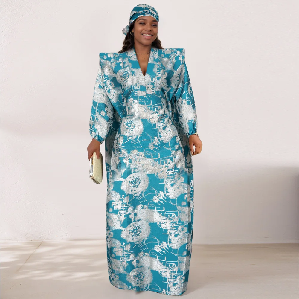 flores bead trim maxi dress Blue Beaded Flowers Fitted Long Dress – Ohmollydress