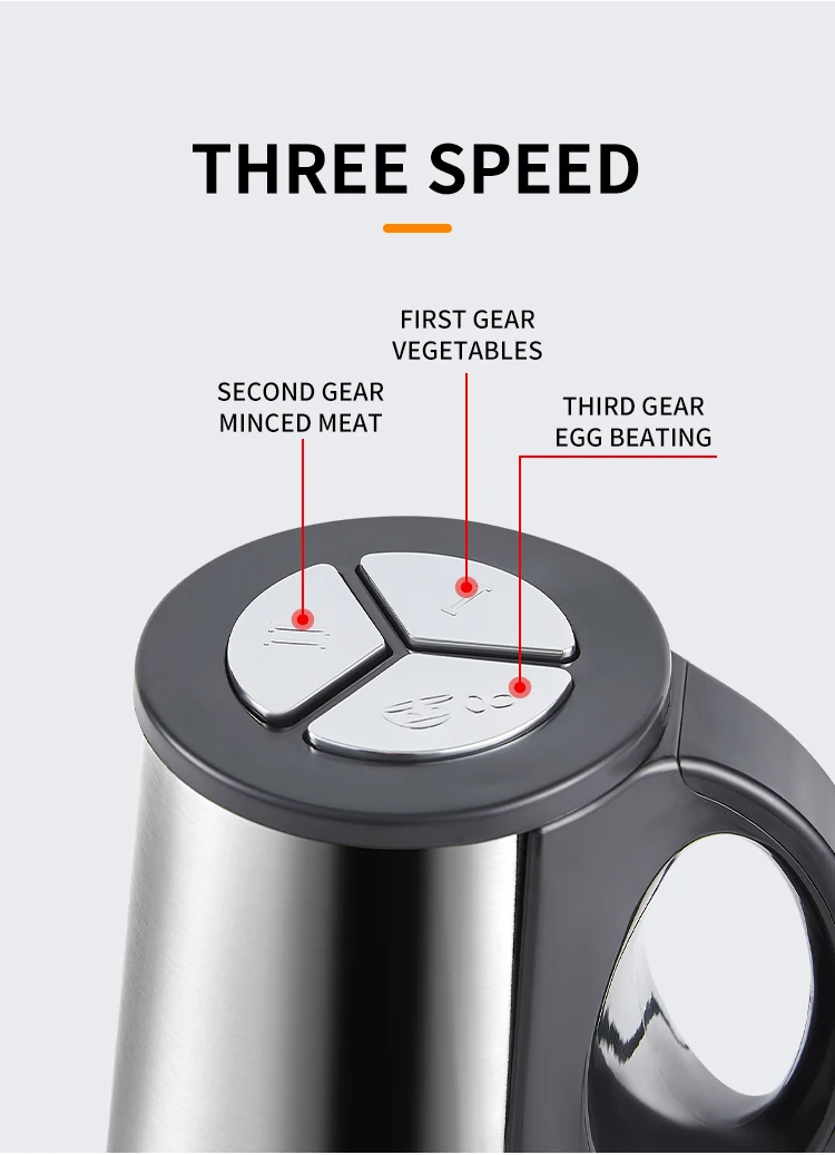 Small Multifunction  2L 3L Fufu Blender Mini Pounder Yam Pounding Food Chopper Grinders Machine Electric Meat Grinder for Sale
