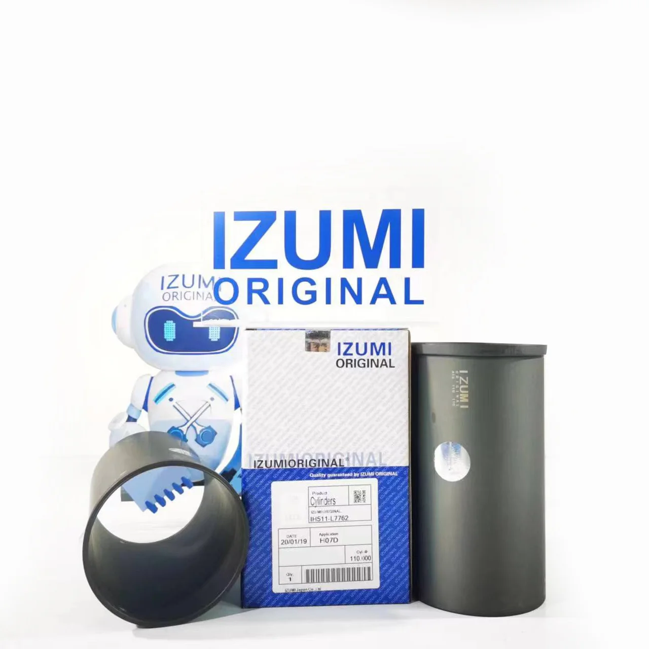 IZUMI H07D H07C EH700 Cylinder Liner for HINO ENGINE