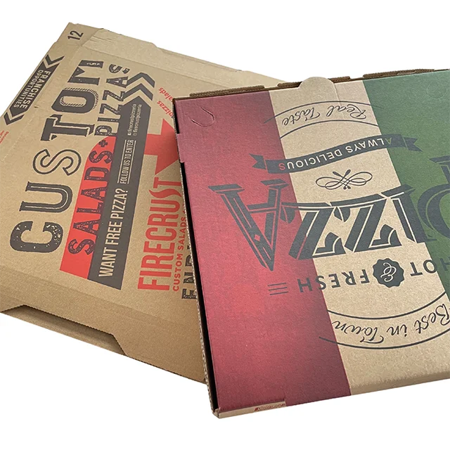 Cheap Custom Paper Pizza Box Cardboard Boxes for Pizzas White 9 13 14 15 18 Inch Pizza Boxes