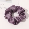 17-Scrunchie effetto seta - Viola Uva