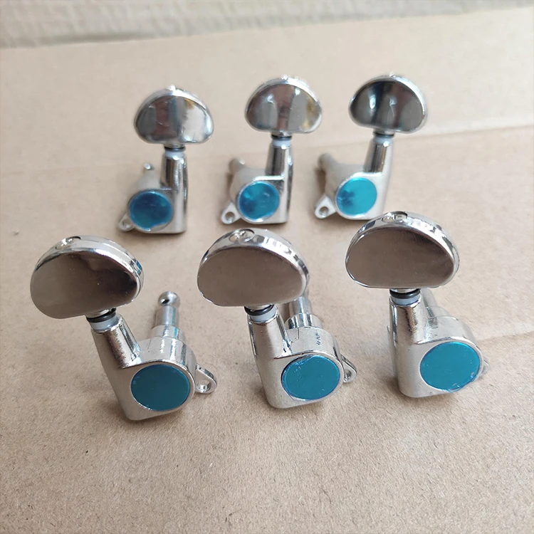 Factory Wholesales Fully Enclosed String Winder Acoustic and Electric Guitar Tuners String Tuning Pegs Keys