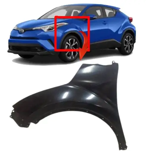 car front fender for Toyota C-HR CHR 2018 2019 accessories body kit