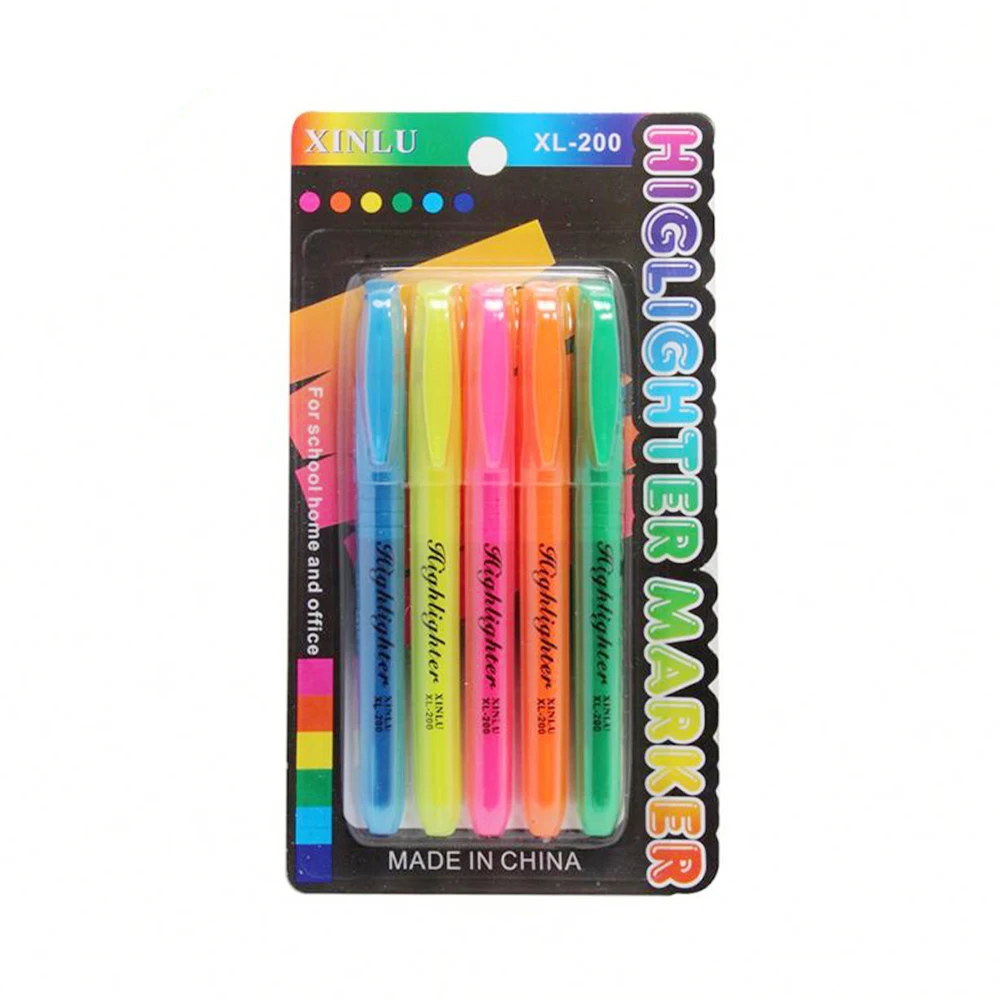 Multi Colorful Highlighters Scented Highlighter Marker Set