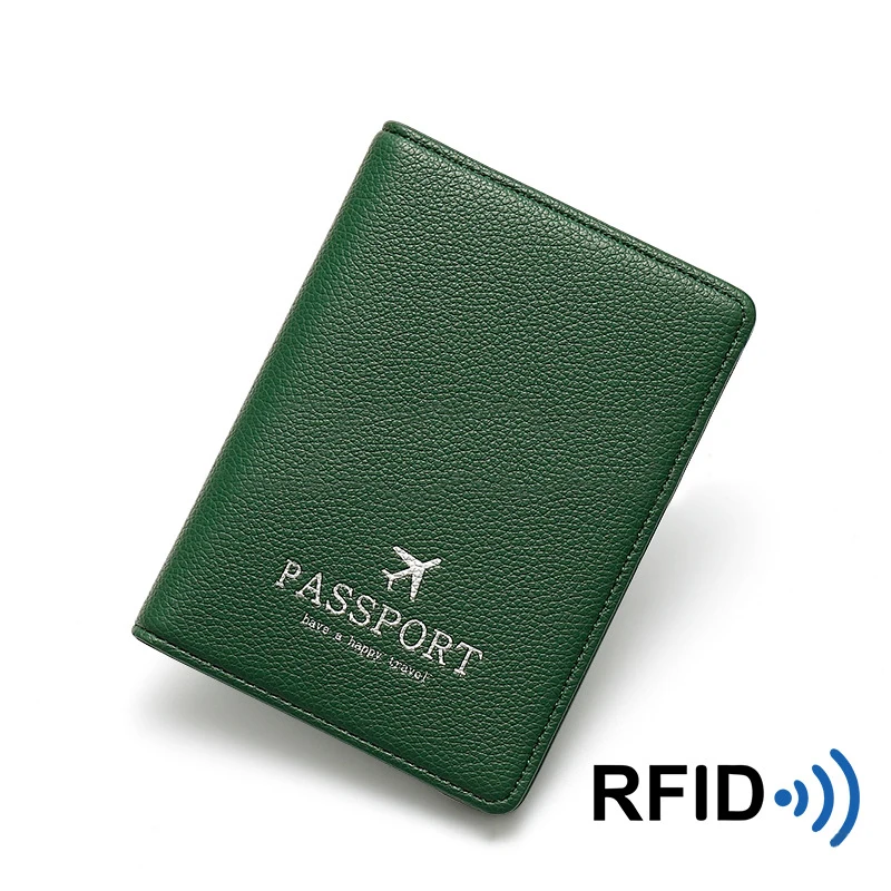 Pu Passport Holders Multifunction Leather Passport Holder Travel