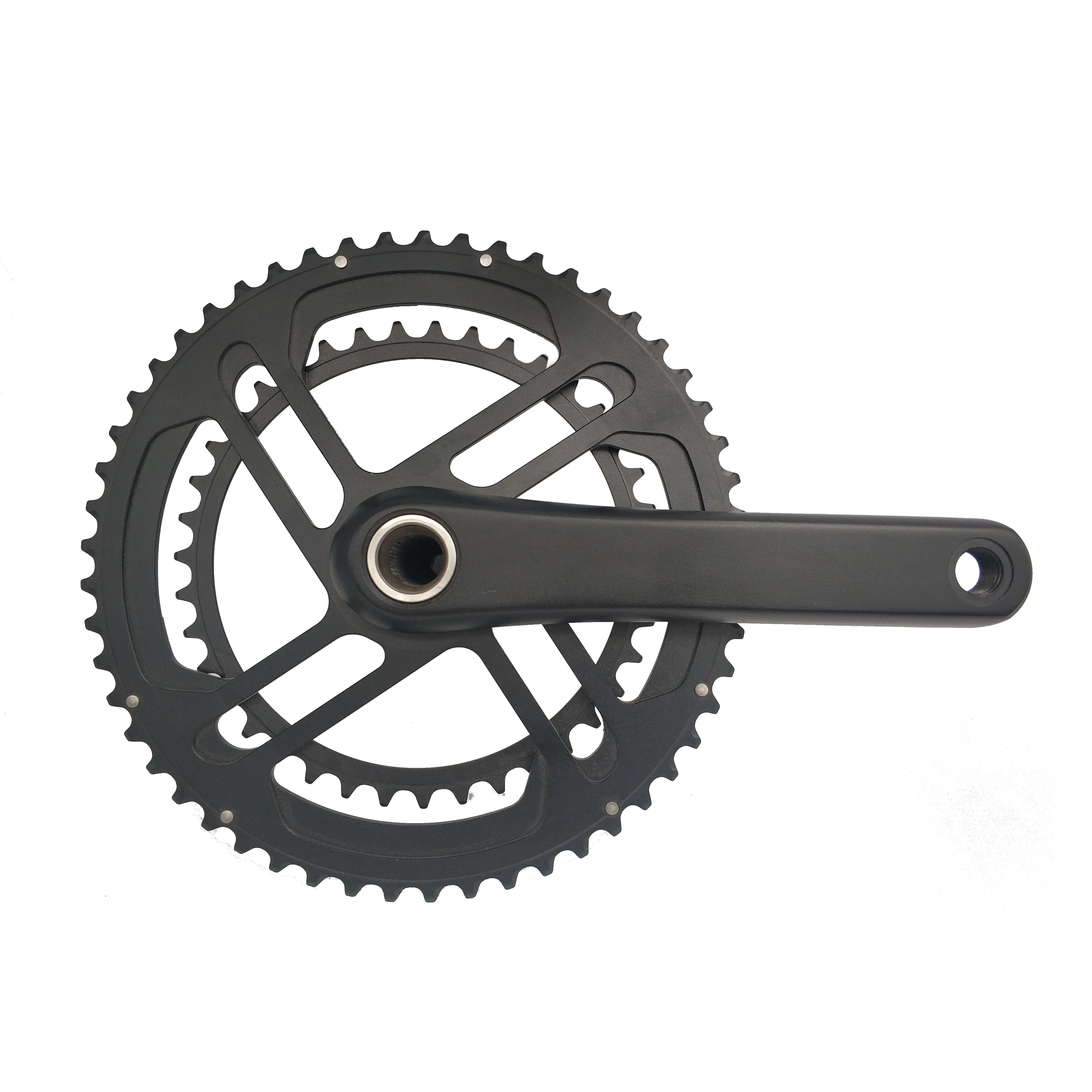 CNC Aluminum Integrated Chainwheels High-Quality Road Crankset