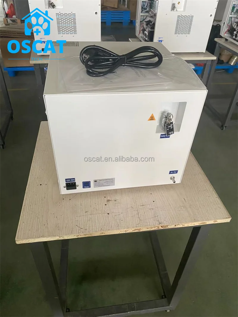 OSCAT Vet Equipment Approved Pulse Vacuum Table Top Steam Sterilizer Veterinary Equipment Portable Sterilizer Autoclave