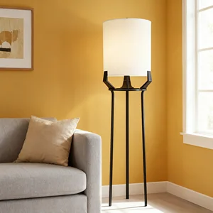 JACKSUN Modern Simple Light Home Decoration Lighting with E27 Base Modern Indoor LED Floor Task Lamp