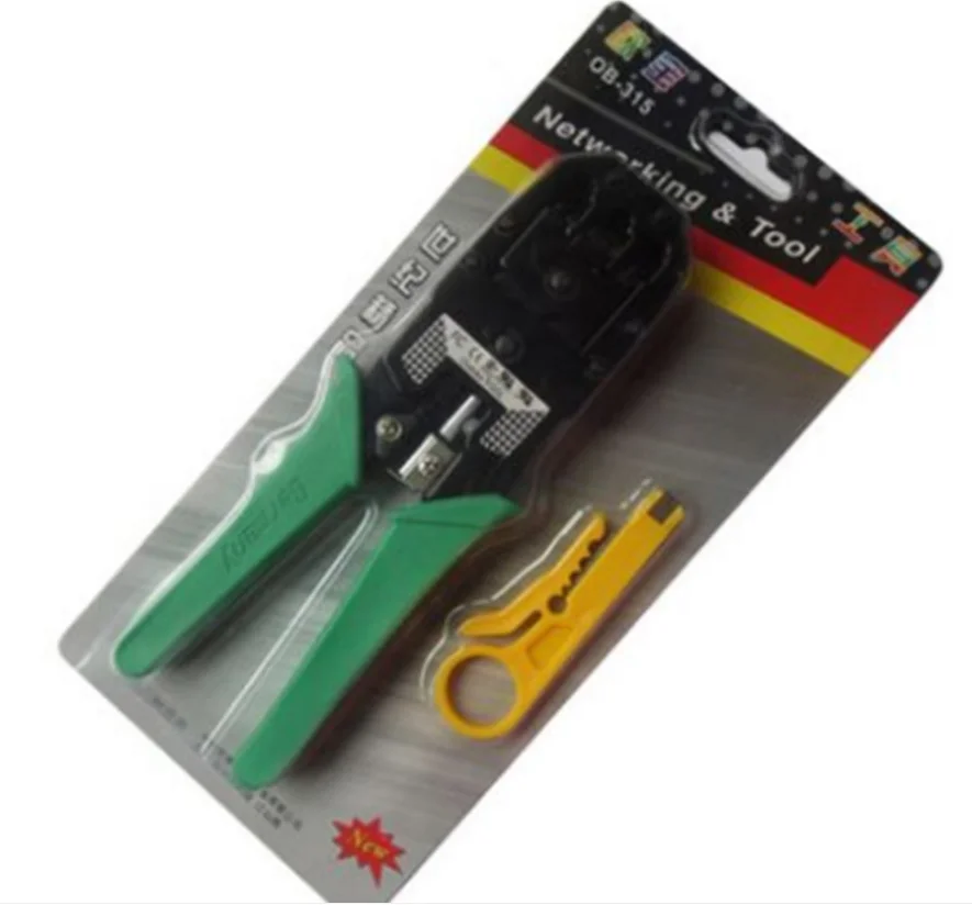 Ob315 Crimping Tool With Wire Stripper All In One Crimp 8p8c Network