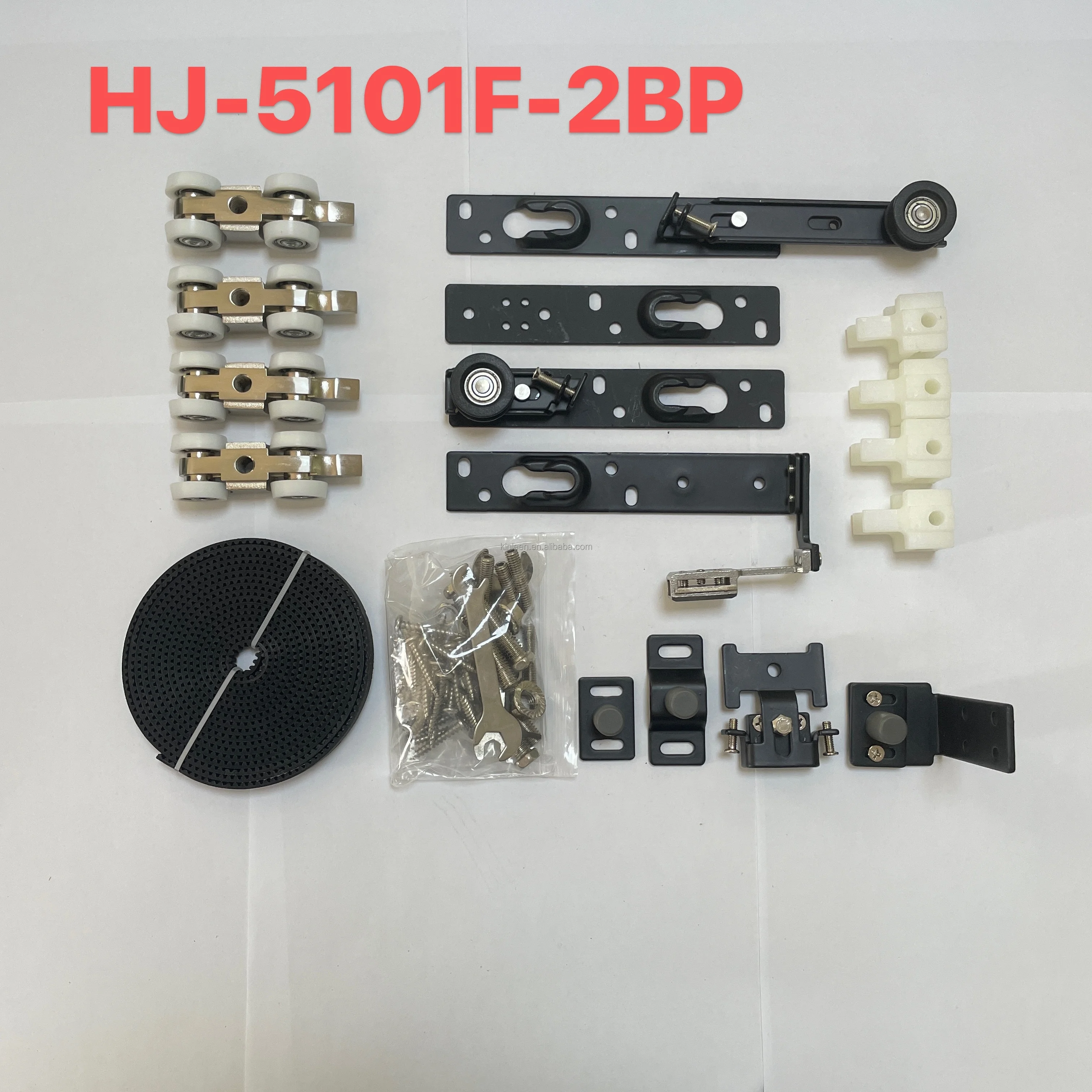 Modern Design Inline Soft Closing Flush Sliding Door Roller System for Aluminium Telescopic Made of Durable Zinc Alloy Nylon
