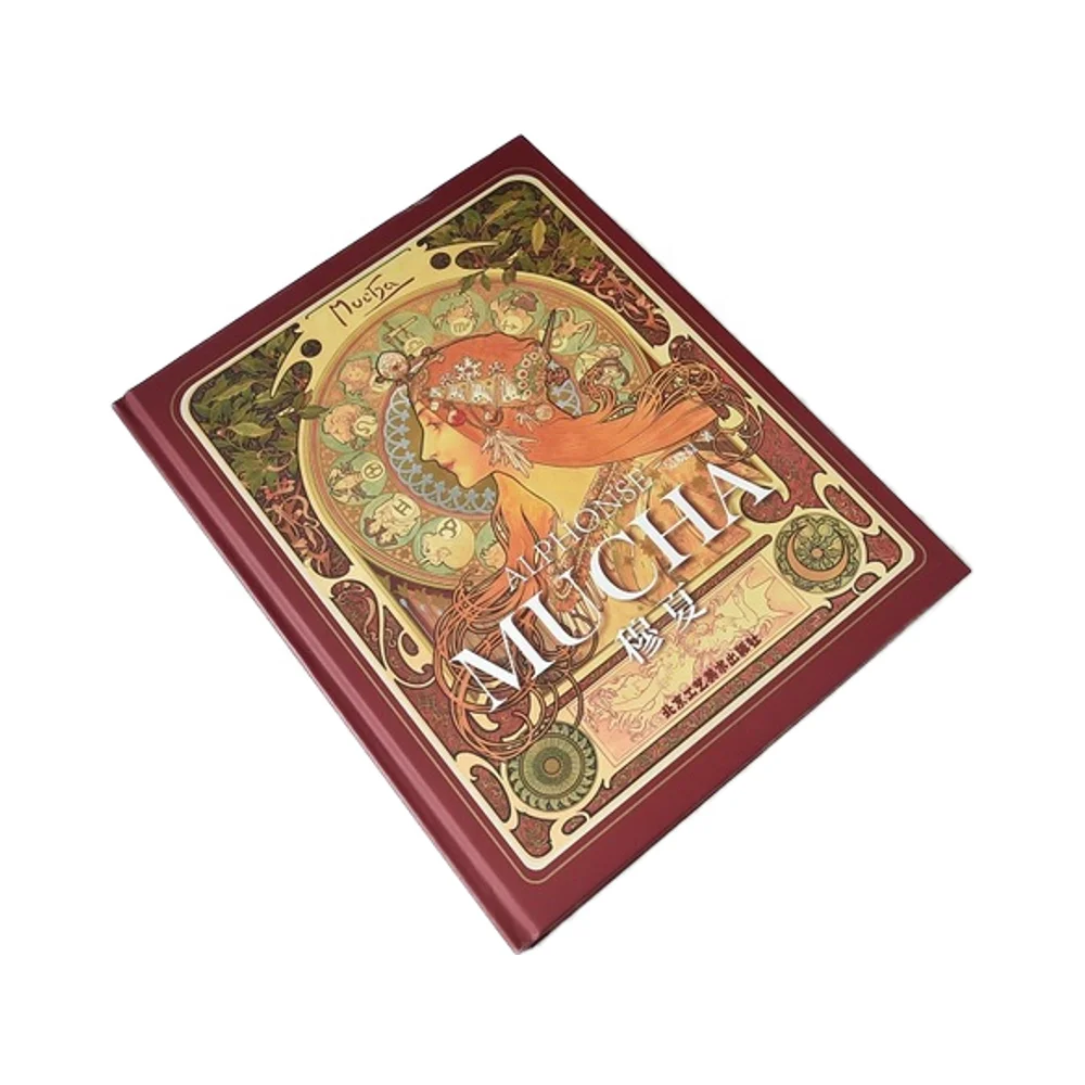 Высококачественная декоративная книжная витрина на заказ Золотая фольга в твердом переплете служба печати книг экологическая Исламская фабрика