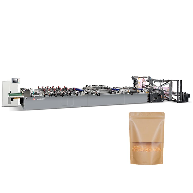 Multi-Function Laminated Center Sealing 3-Side Seal Bag Making Machine