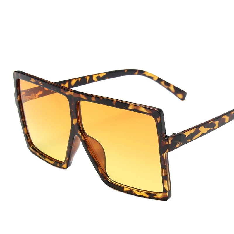 Square Oversized Glasses Fashion Custom Sunglasses 2020 mujeres
