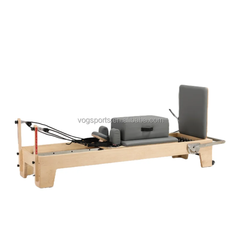 High Quality Maple Wood Pilates Reformer Gym Fitness Equipment Pilates ...