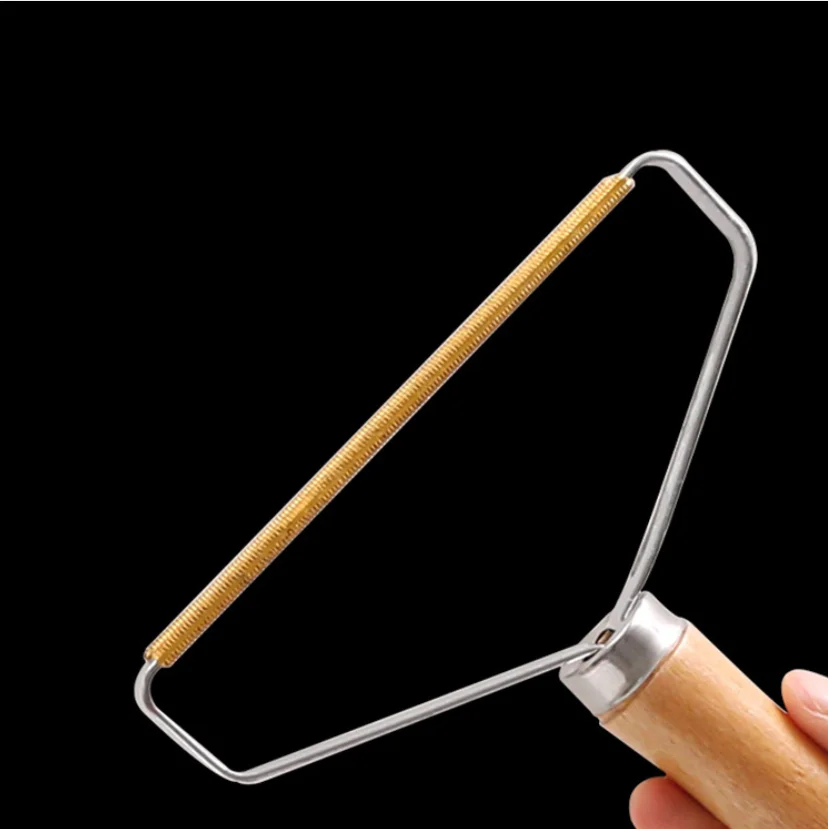 china hot selling wooden metal clothing shaver shave wool implement portable lint remover