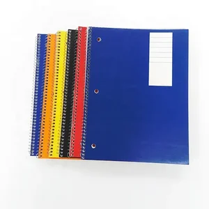 Hot Selling Office Stationary Supplies Black Top Spiral Bound Notebook