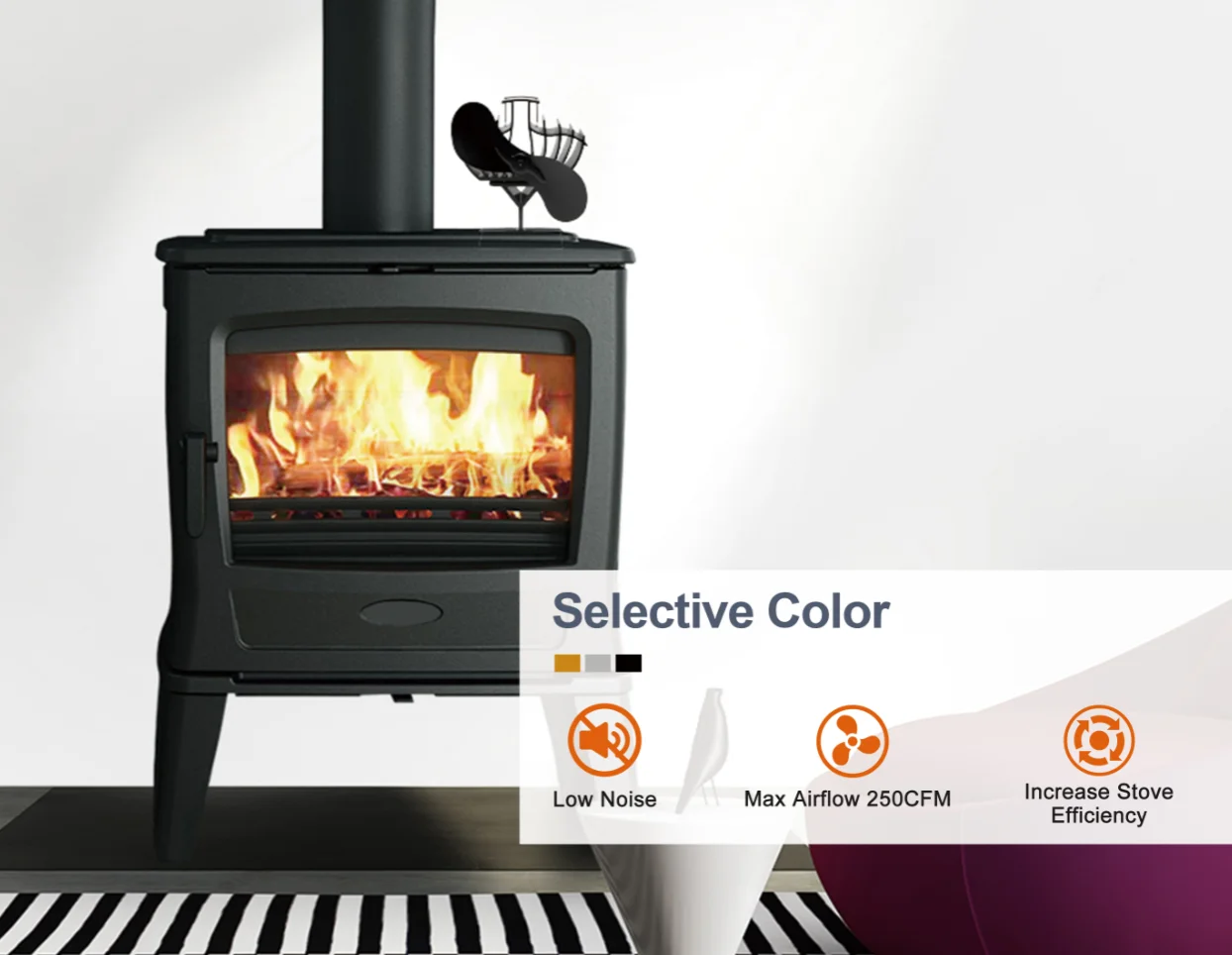 Amazon New Aluminum Heating Heater Fan 