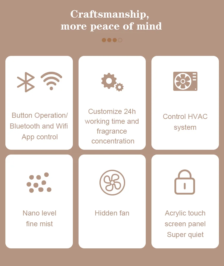 1000ml New Luxury Design Large Hvac Scent Machine Oil Diffuser Hvac